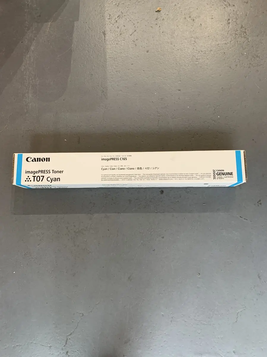 Canon T07 Toner Cyaan 3642C001 - afbeelding 2 van 5