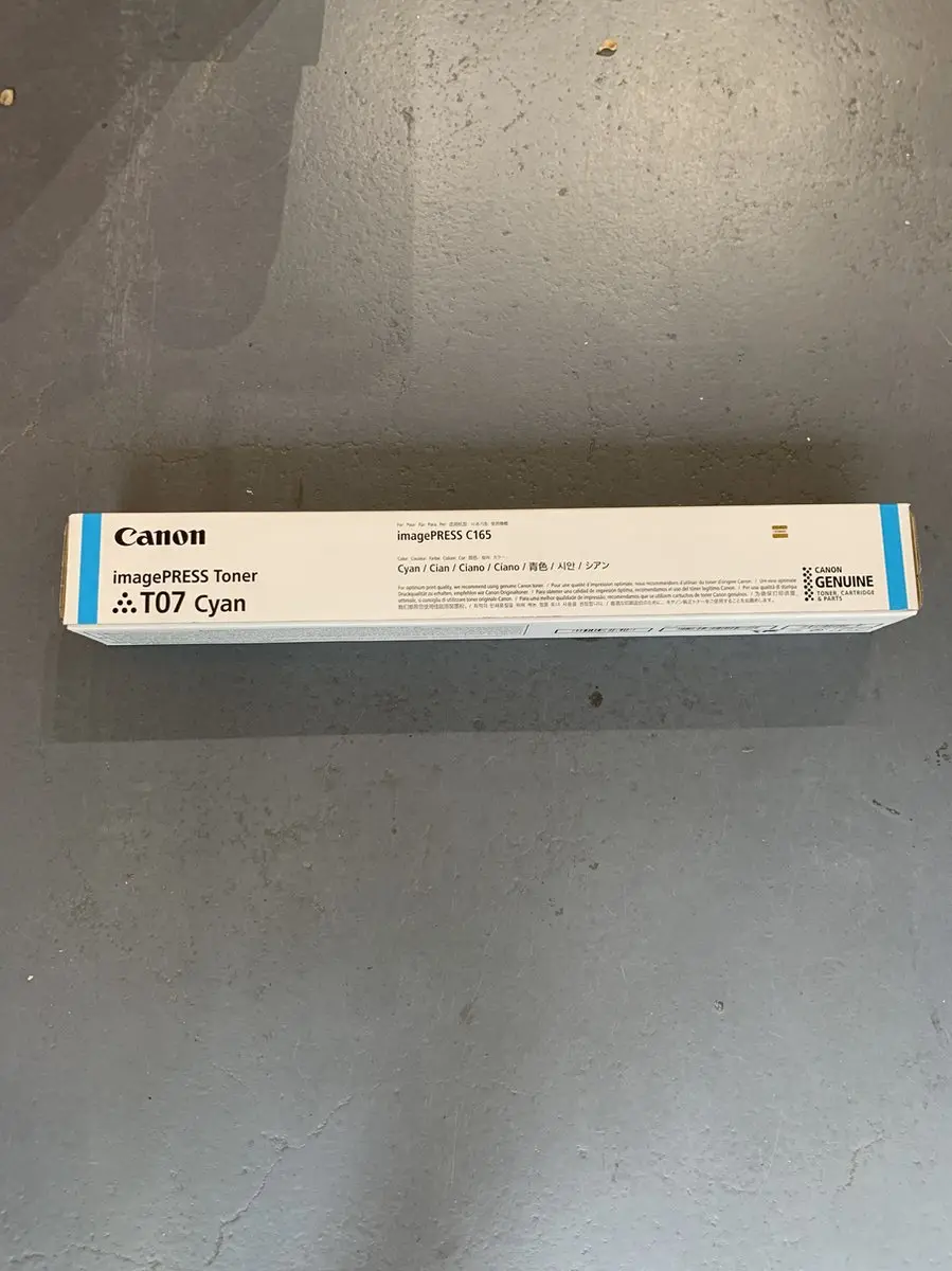 Canon T07 Toner Cyaan 3642C001