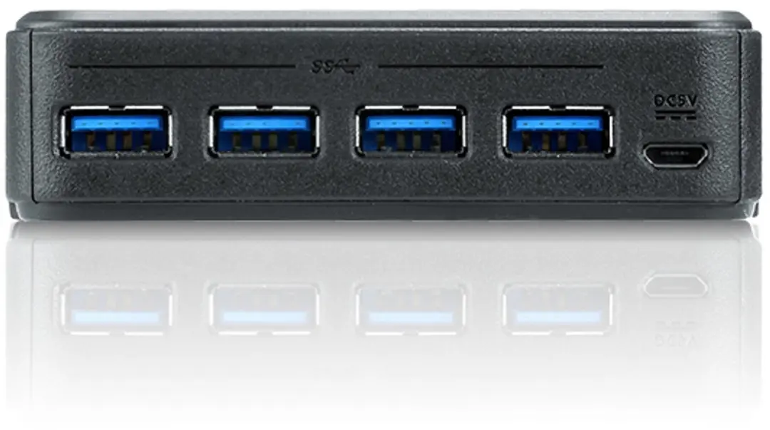 Aten US434-AT USB 3.2 Gen1 Switch 4x4 - Zwart - afbeelding 3 van 6