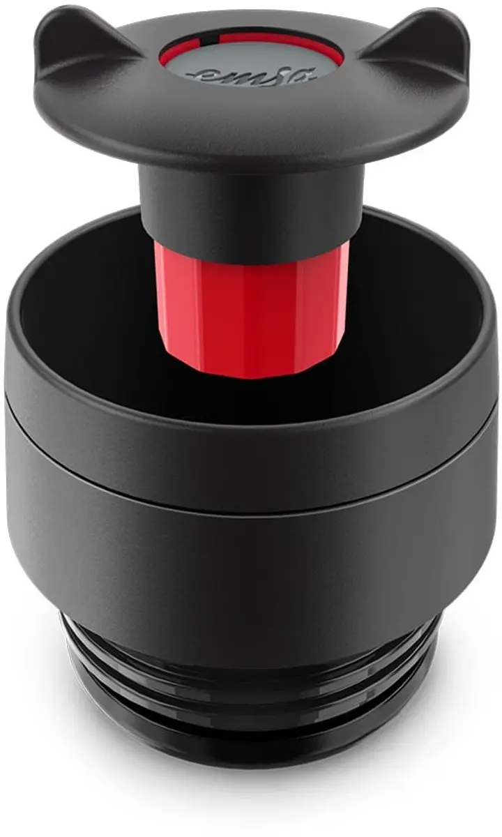 Emsa Travel Mug Wave N2022500 - 500ml - Zwart - afbeelding 4 van 5
