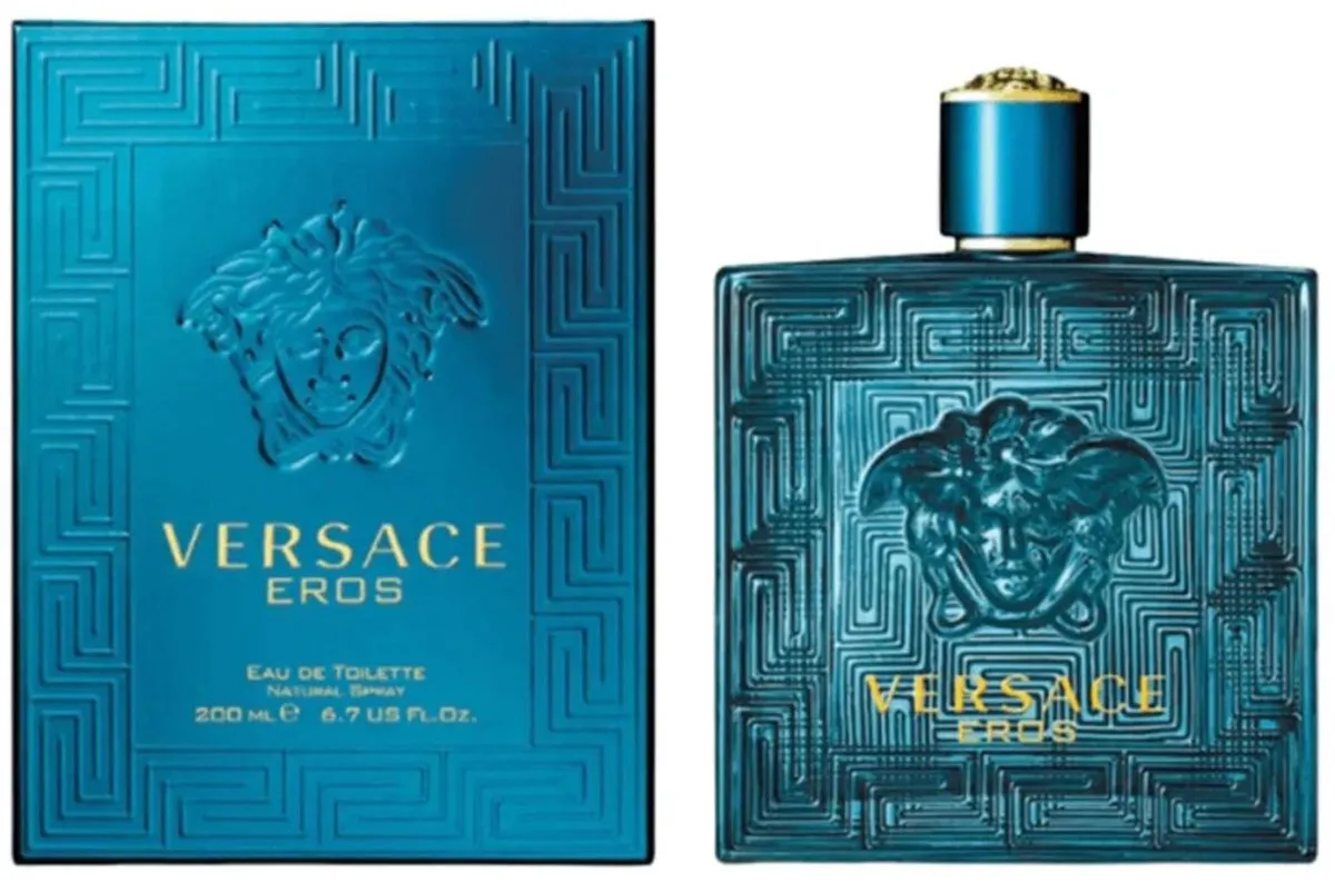 Versace Eros Herenparfum - Eau de Toilette met houtig, oriëntaals karakter - 200 ml