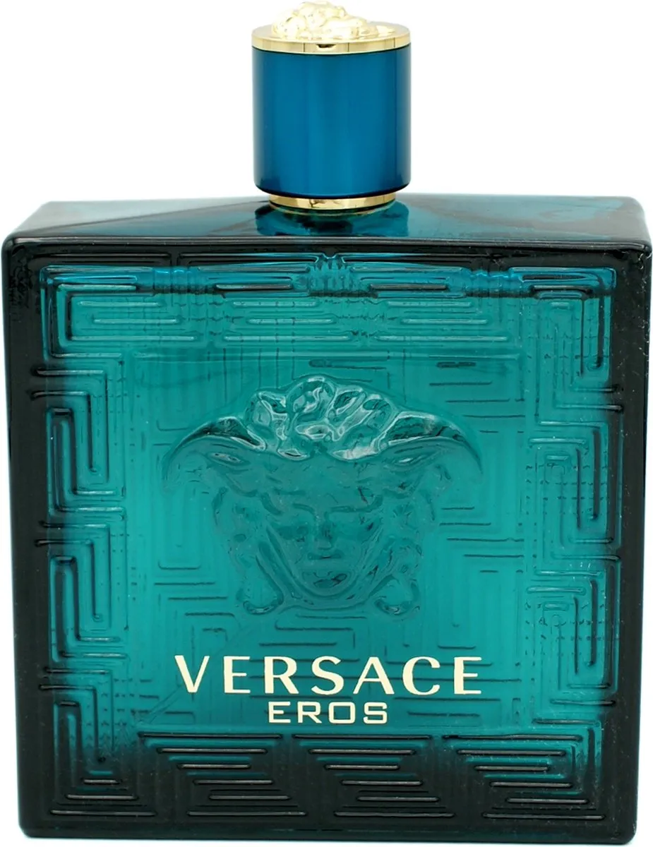 Versace Eros Herenparfum - Eau de Toilette met houtig, oriëntaals karakter - 200 ml