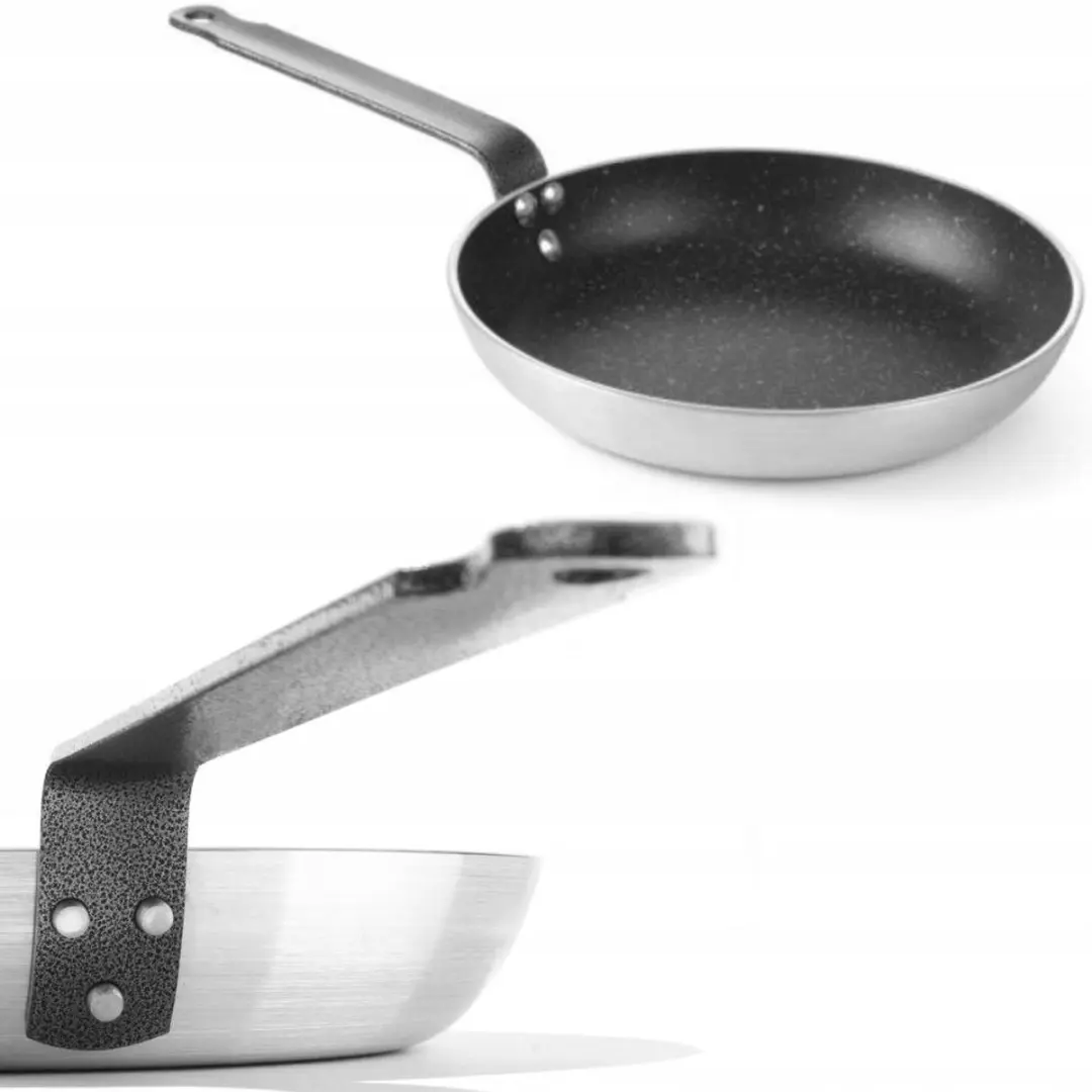 Hendi Aluminium Pan 28cm Marmor Anti-aanbaklaag Inductie