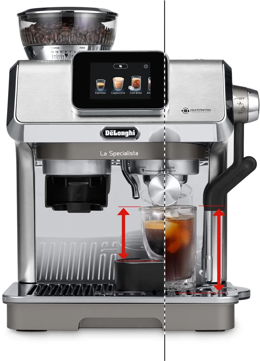 De'Longhi La Specialista EC9455.M Espressomachine - 1,7L - Roestvrijstaal - afbeelding 6 van 6