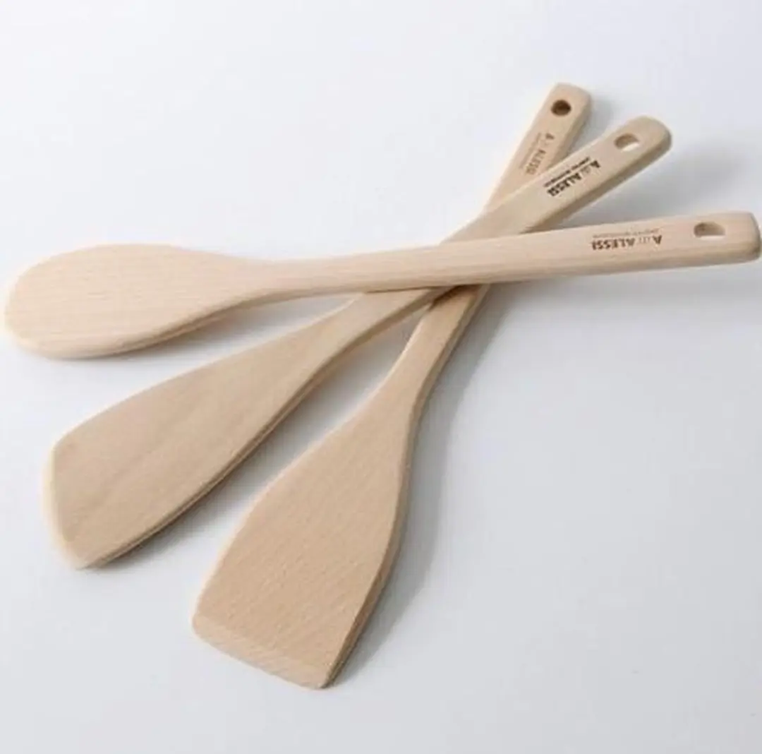 Alessi AJM27SET Spatelset - Hout - 3 stuks - afbeelding 2 van 2