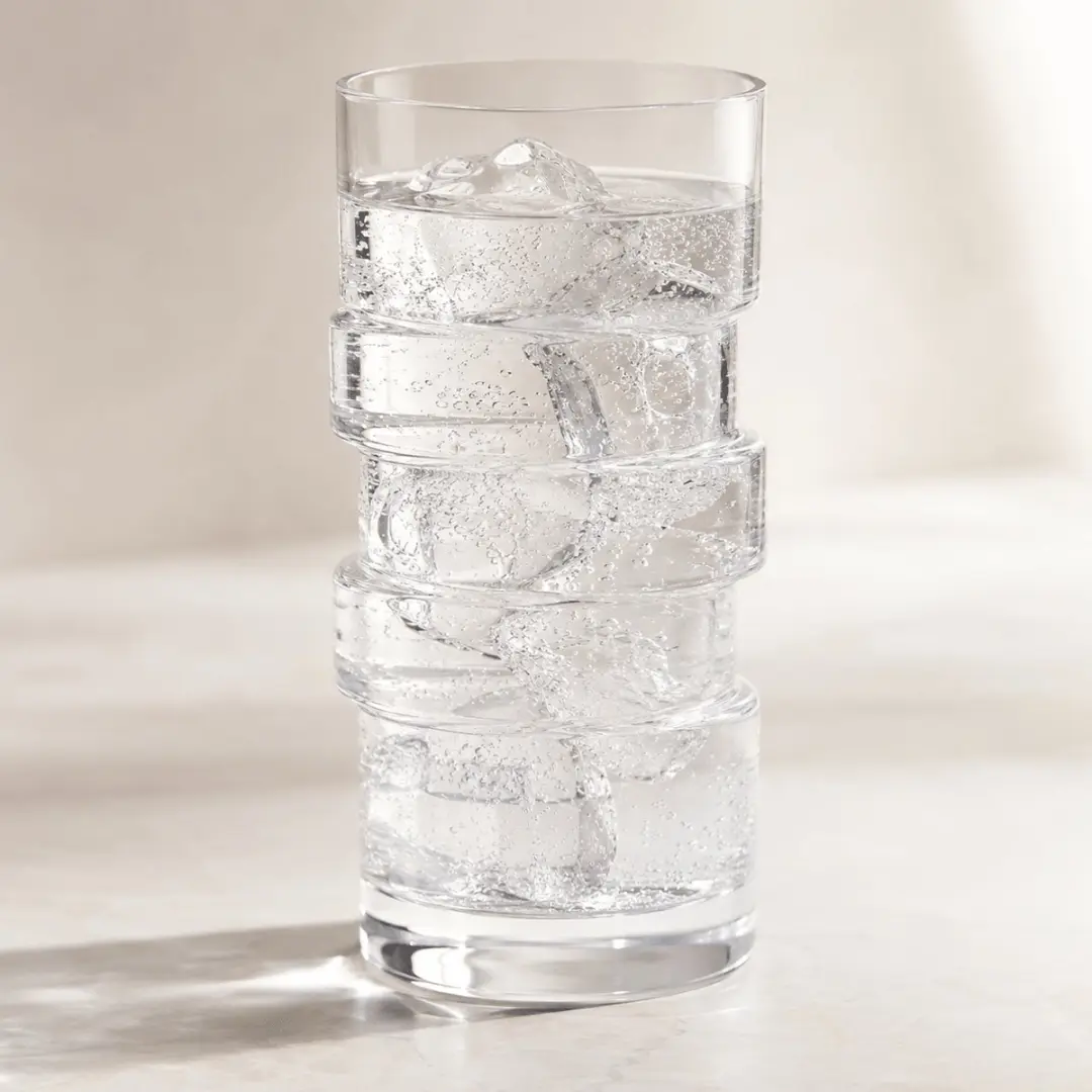 Onis The Glitch Glas 400ml - Clear - afbeelding 3 van 6