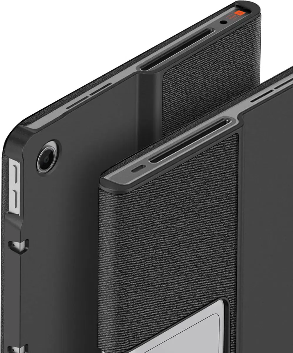 Dux Ducis Domo Bookcase Lenovo Tab Plus SH00077047 - Zwart - afbeelding 2 van 6