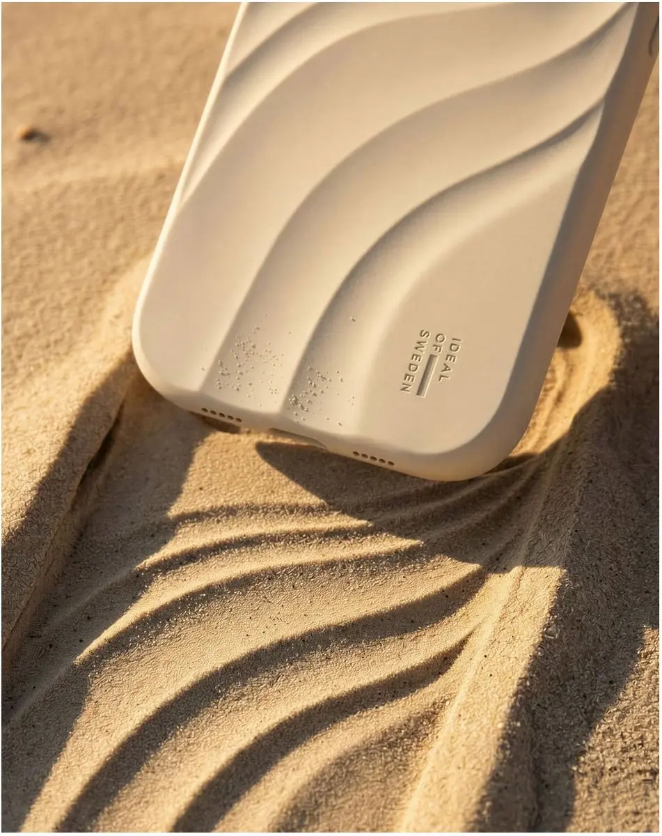 iDeal of Sweden Soft Swirl Silicone Hoes iPhone 16 Pro Max - Beige - afbeelding 3 van 5