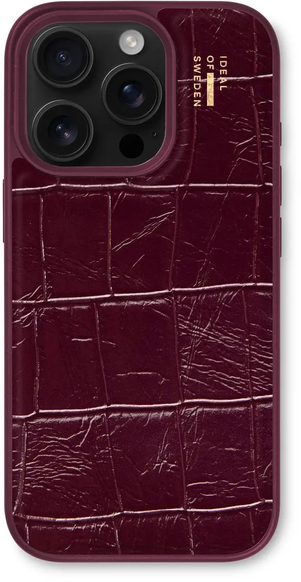 iDeal of Sweden Vegan Leather Backcover iPhone 16 Pro