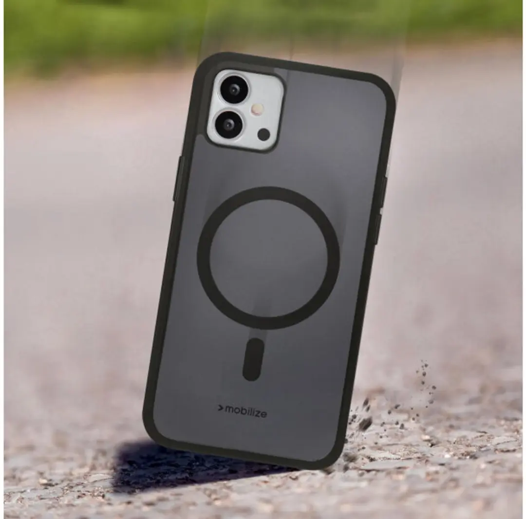 Mobilize MagSafe Hybrid Pro Case - iPhone Duo - Zwart - afbeelding 3 van 5