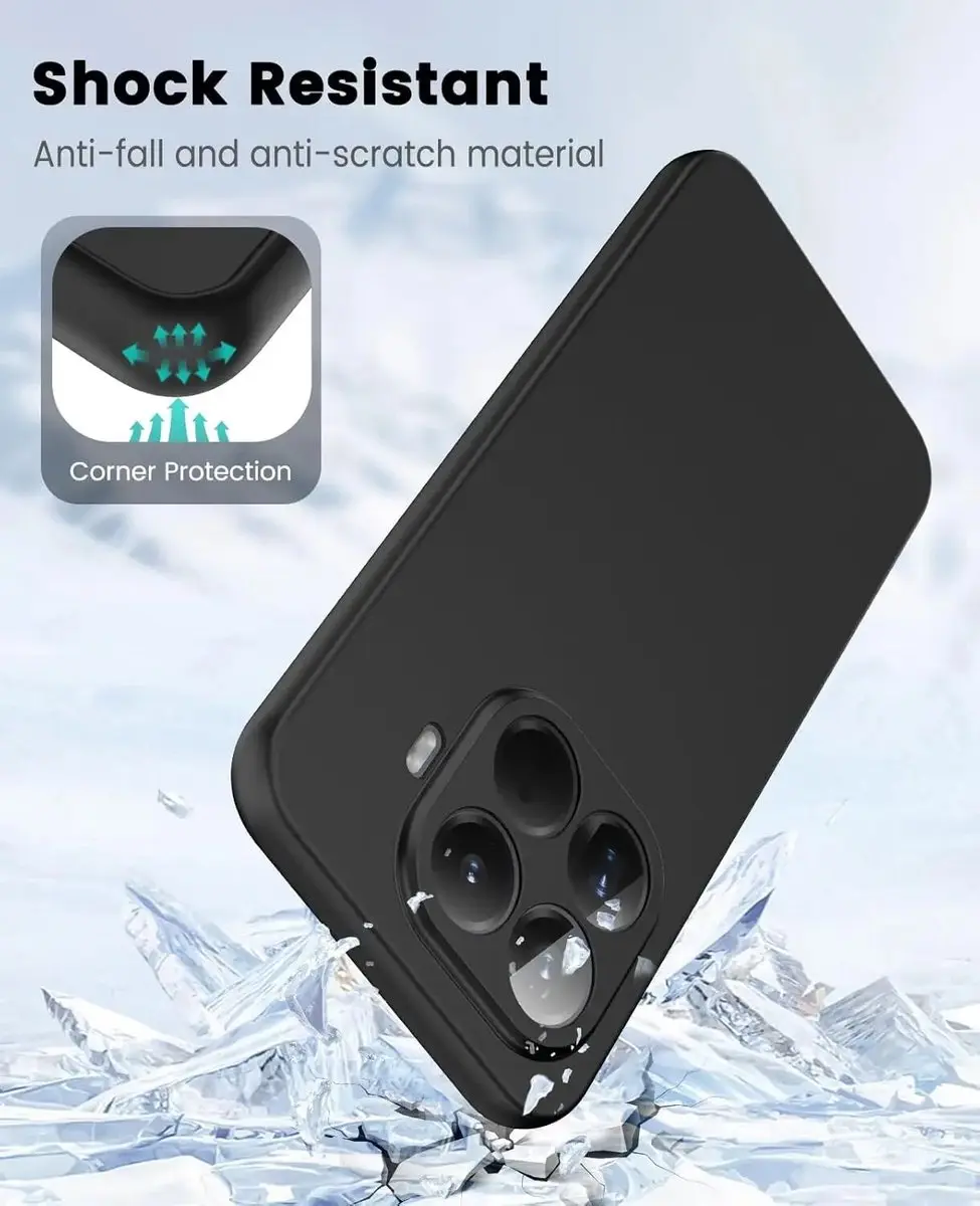 Selected by GSMpunt Xiaomi 17T Pro TPU Hoesje - Zwart - afbeelding 6 van 6