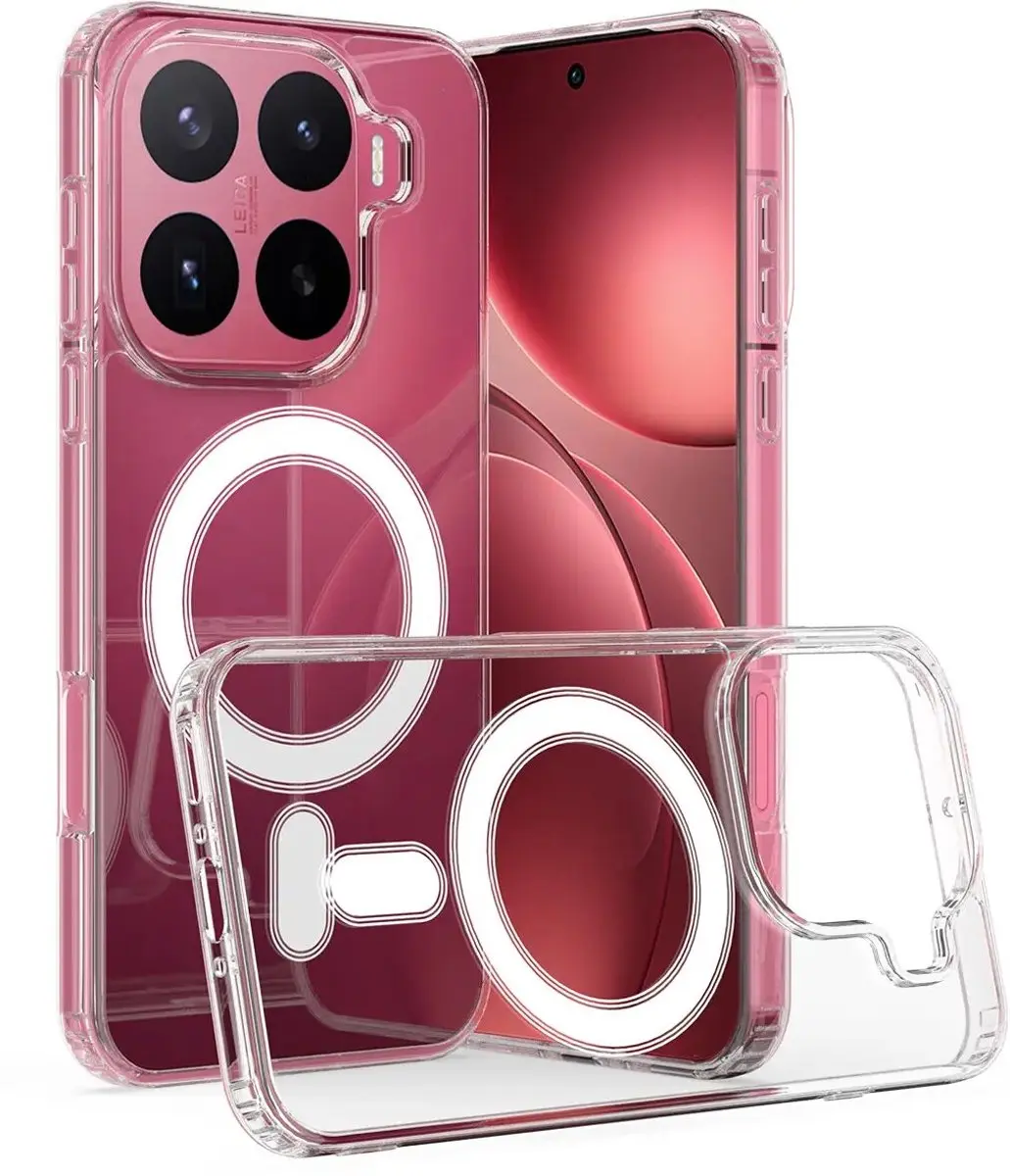 Selected Hoesje Xiaomi 17T Pro MagSafe Transparant