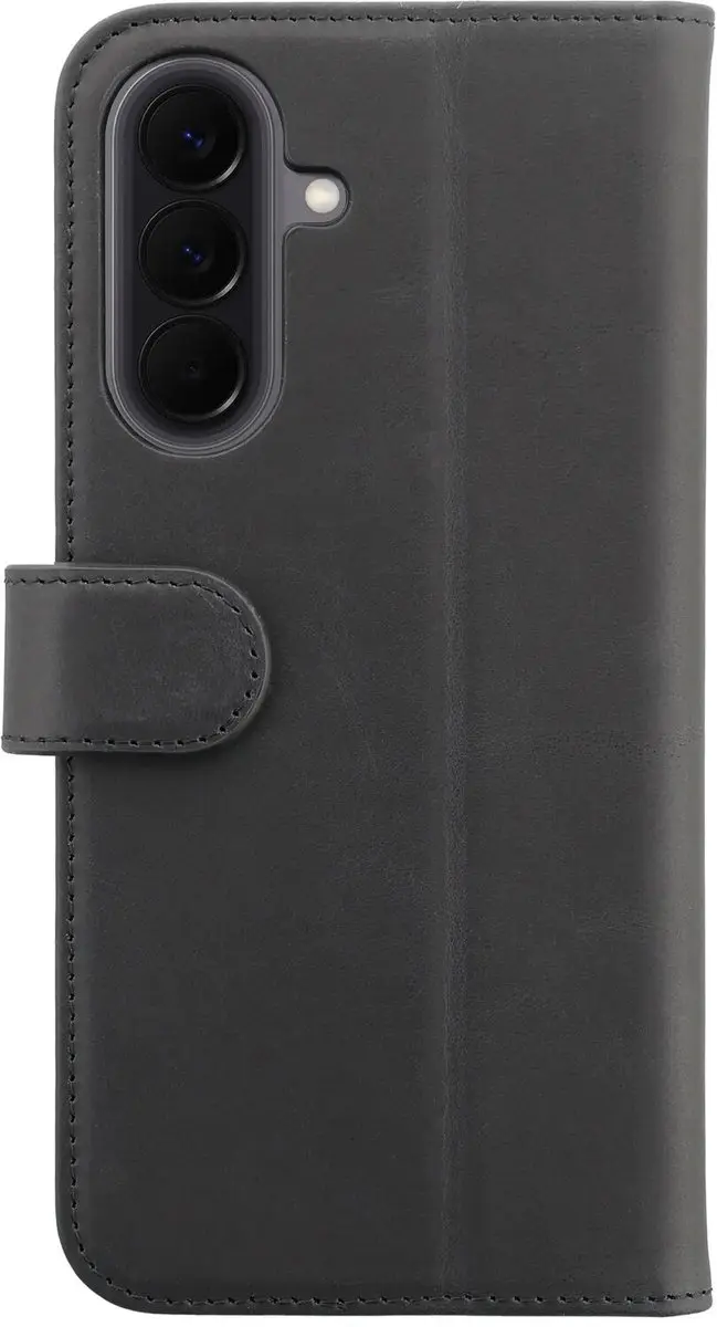 Rosso Deluxe Hoesje Samsung Galaxy A18 - 3 Pasjes - Zwart - afbeelding 3 van 6