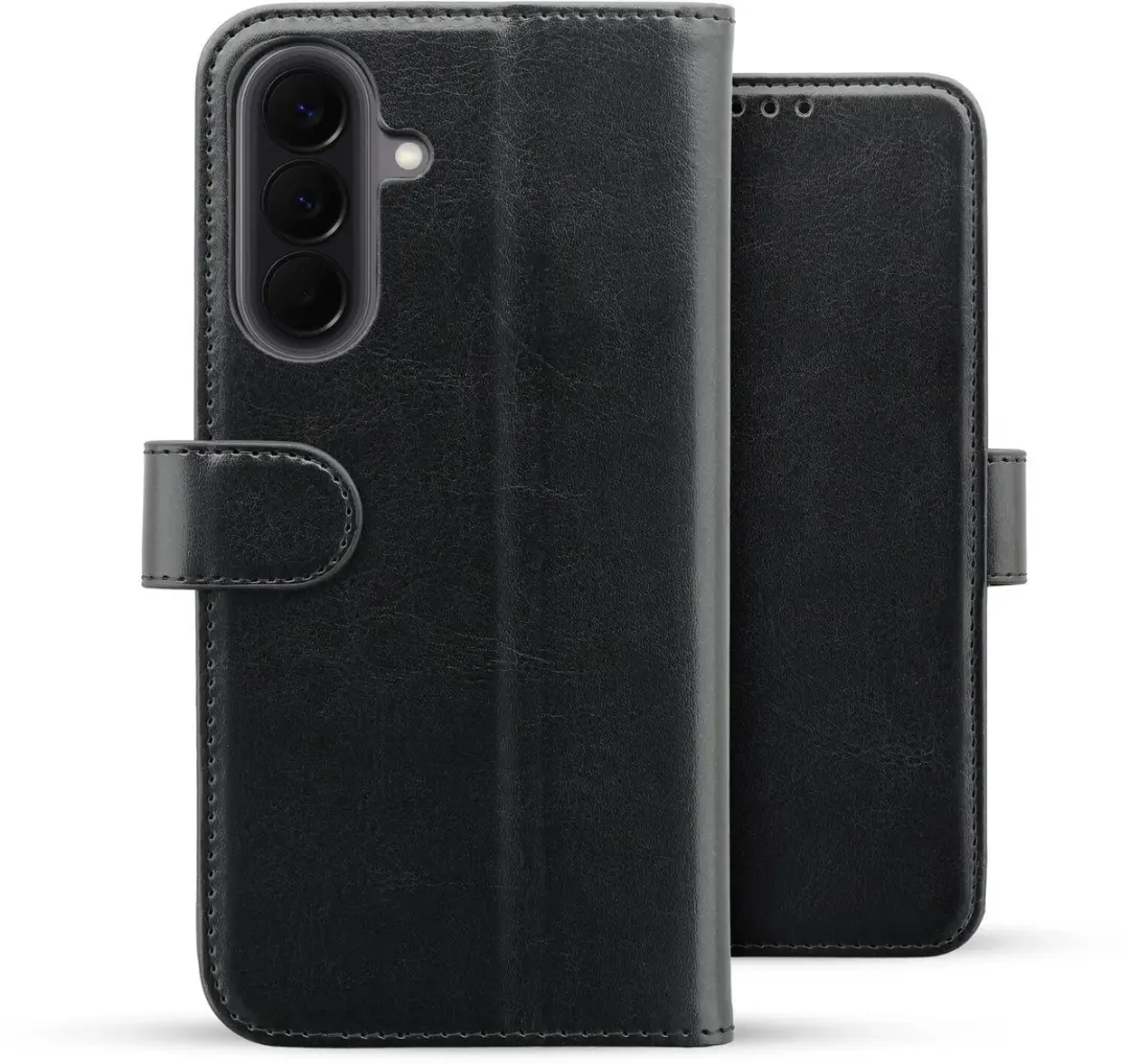 Rosso Element Wallet Book Case 264404 - Samsung Galaxy A18 - 3 Pasjes - Zwart - afbeelding 5 van 6