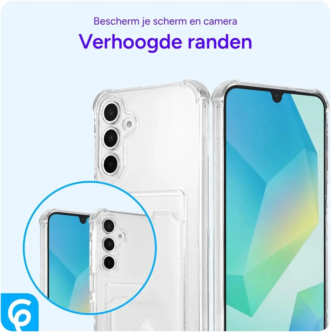 Selected Transparant Hoesje Samsung Galaxy A18 - Pasjeshouder - afbeelding 6 van 6