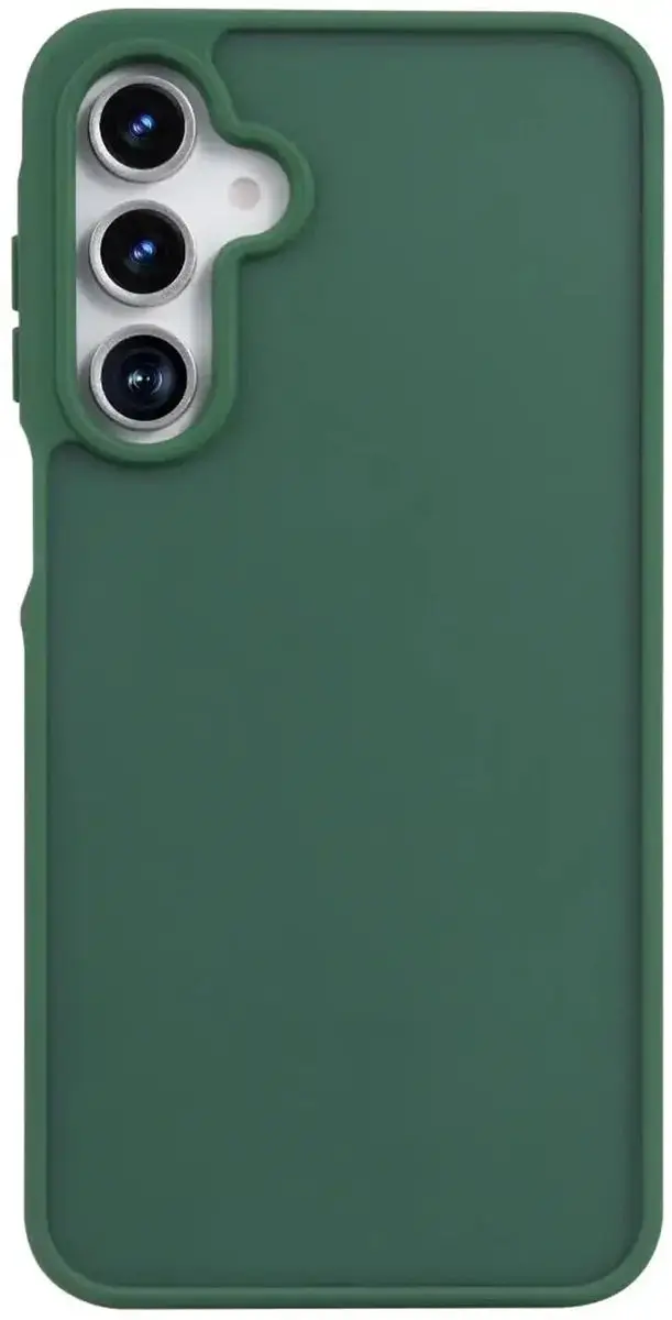 Selected Hoesje Samsung Galaxy A18 - Matte Back Cover Donker Groen - afbeelding 5 van 6