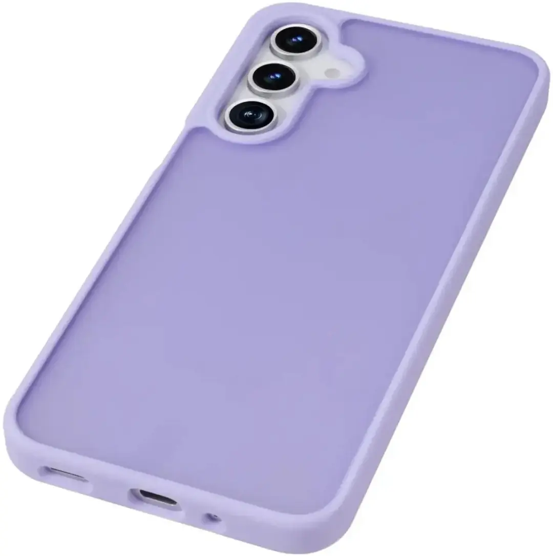Selected Hoesje Samsung Galaxy A18 - Matte Paarse Back Cover - afbeelding 4 van 6