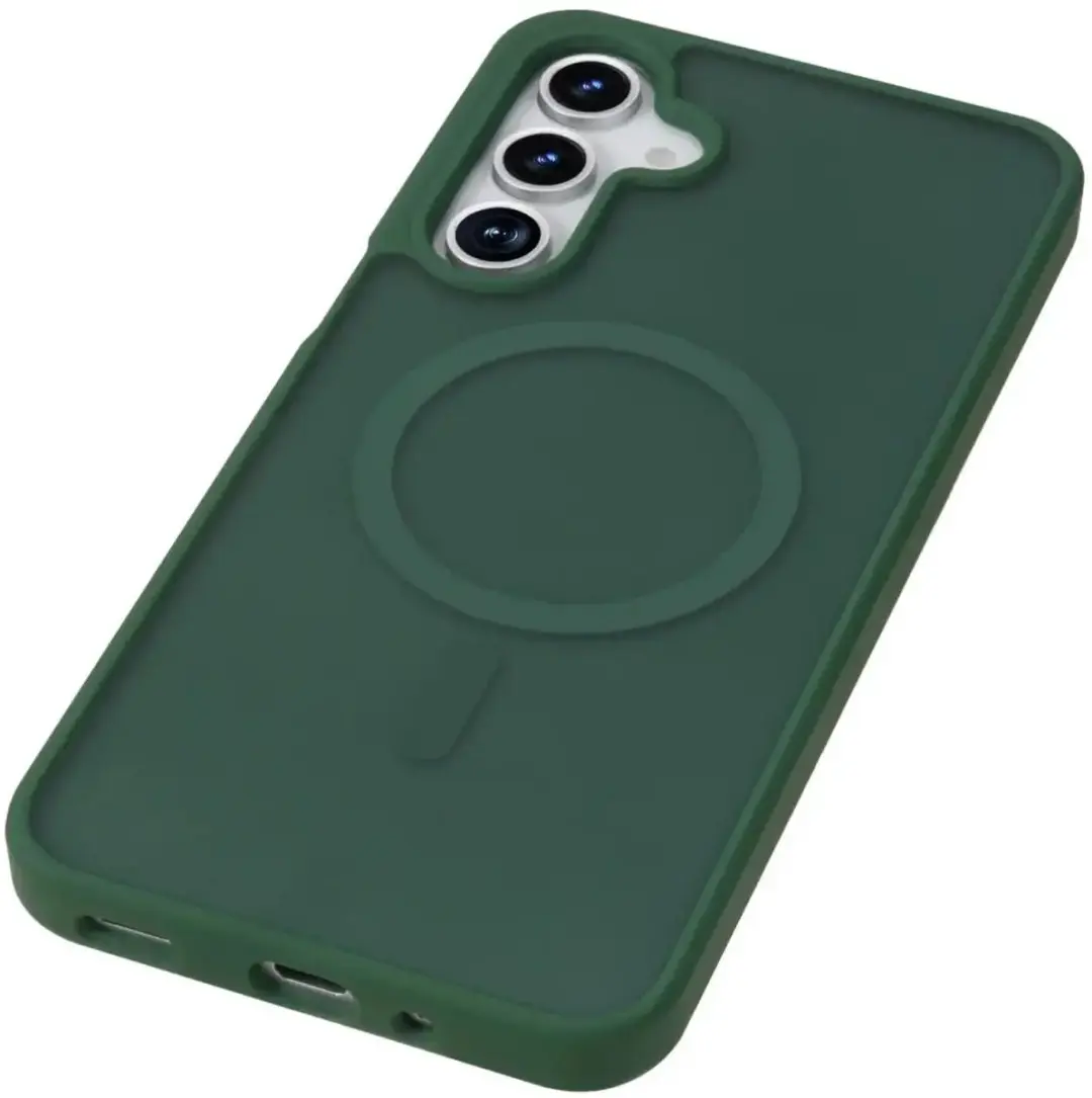Selected by GSMpunt Samsung Galaxy A18 Hybrid Back Cover - Groen - afbeelding 4 van 6