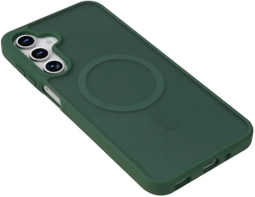 Selected by GSMpunt Samsung Galaxy A18 Hybrid Back Cover - Groen - afbeelding 6 van 6