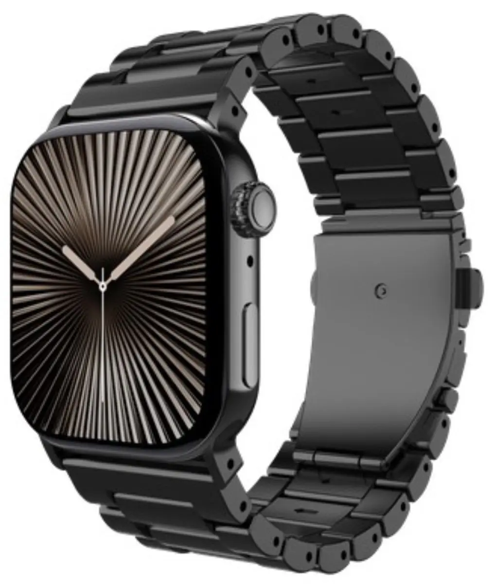 Just in Case horlogebandje geschikt voor Apple Watch Bandje (Titanium)