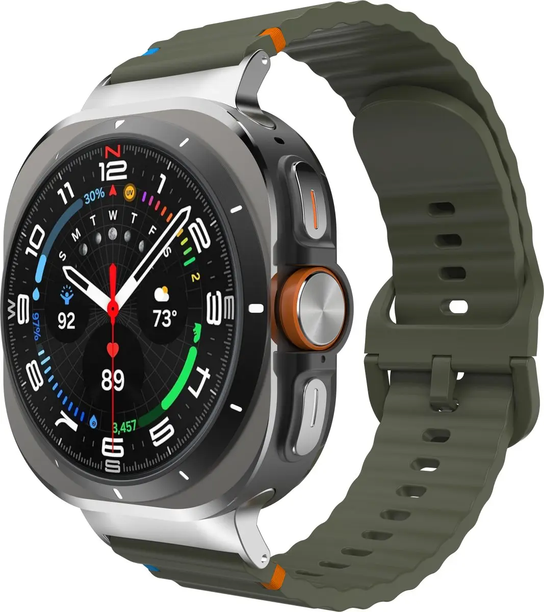 Just in Case horlogebandje geschikt voor Samsung Galaxy Watch Bandje (ActiveFlex