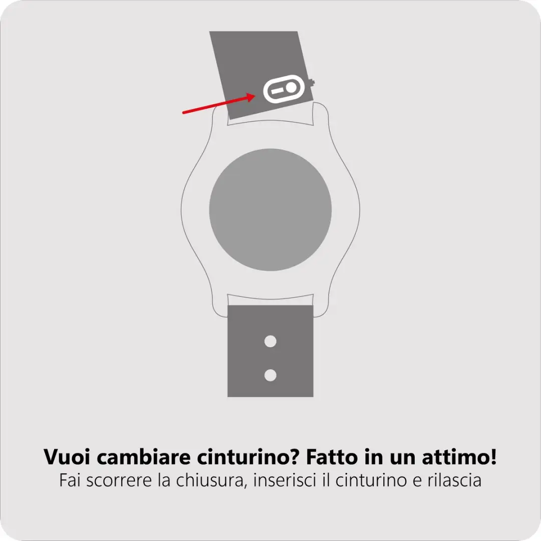 Just in Case Garmin Vivoactive ActiveFlex Horlogebandje - 20mm - Wit - afbeelding 4 van 6
