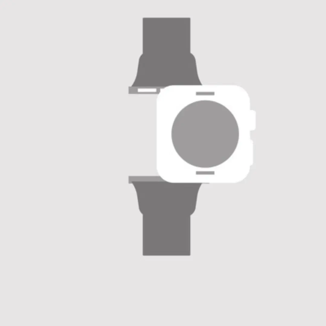 Just in Case Garmin Venu 3S Horlogebandje - ActiveFlex - 41mm - Wit - afbeelding 5 van 6