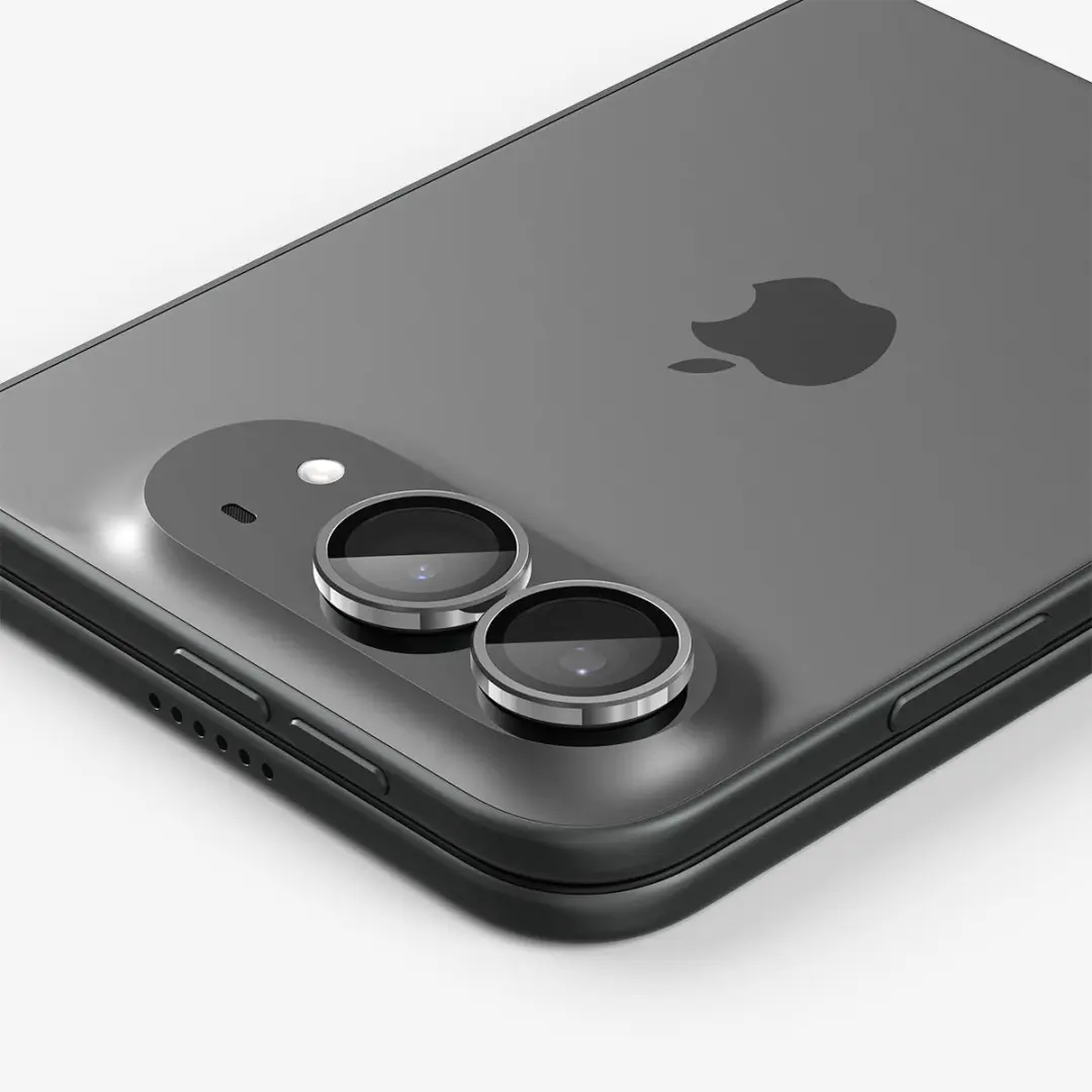 Spigen Optik EZ Fit iPhone Camera Beschermer - 2 Stuks - Wit