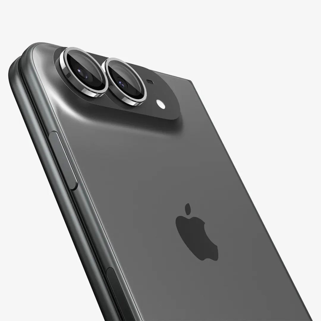 Spigen Optik EZ Fit iPhone Camera Beschermer - 2 Stuks - Wit - afbeelding 6 van 6
