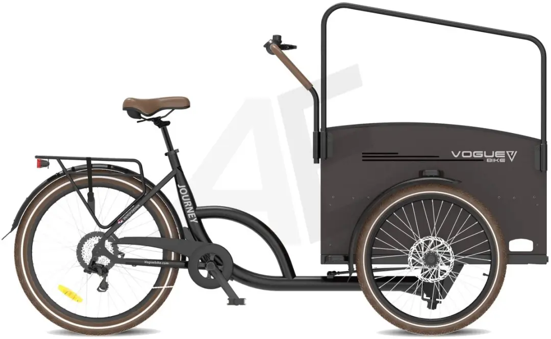 Vogue Bakfiets E-Cargo Journey-S 7DR met Hydraulische Remmen