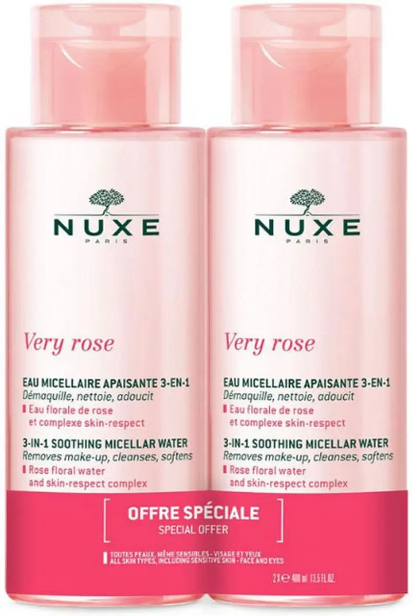 Nuxe 3-in-1 Soothing Micellar Water for Sensitive Skin