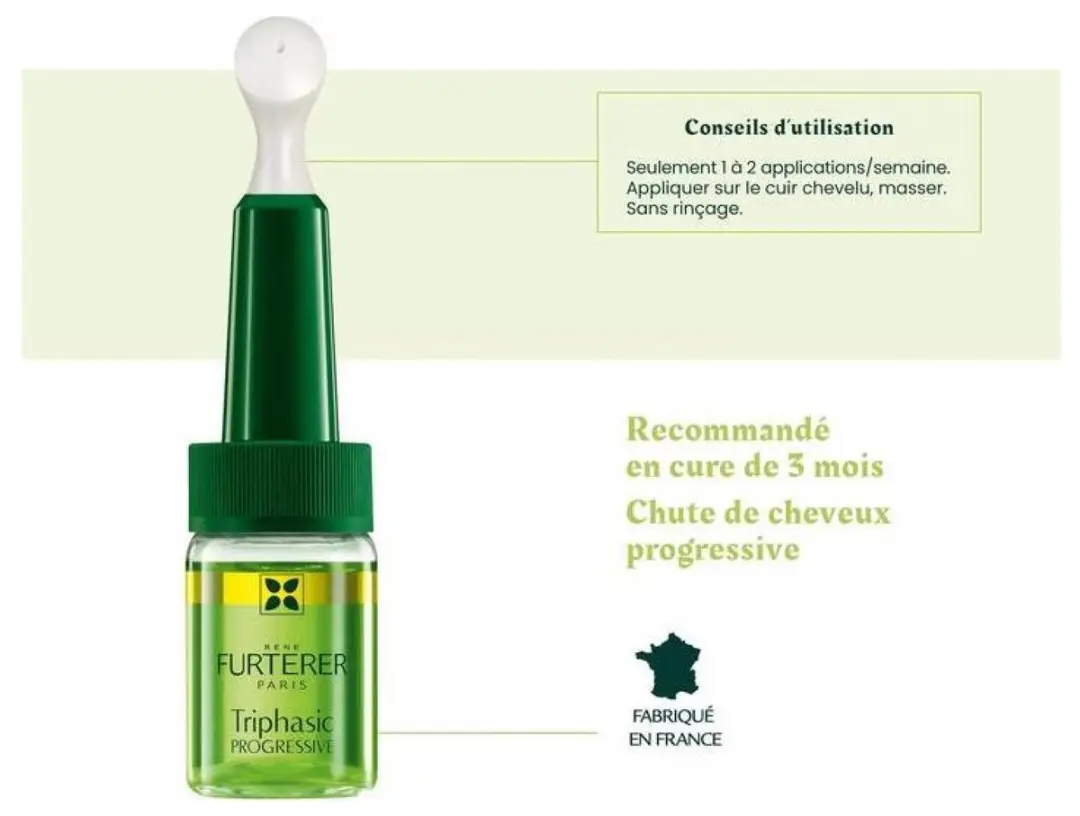 Rene Furterer Triphasic Progressive Ritual Anti Caída 8x5,5ml