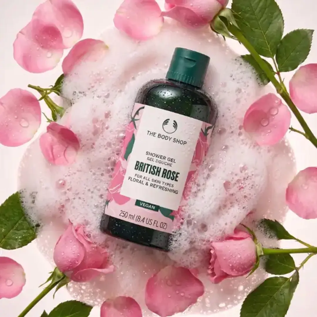 The Body Shop British Rose Douchgel 250ml