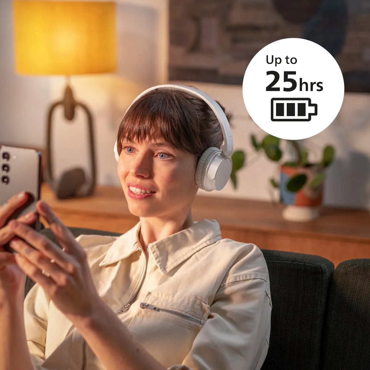 Philips TAH3209WT/00 Bluetooth Headset - Wit