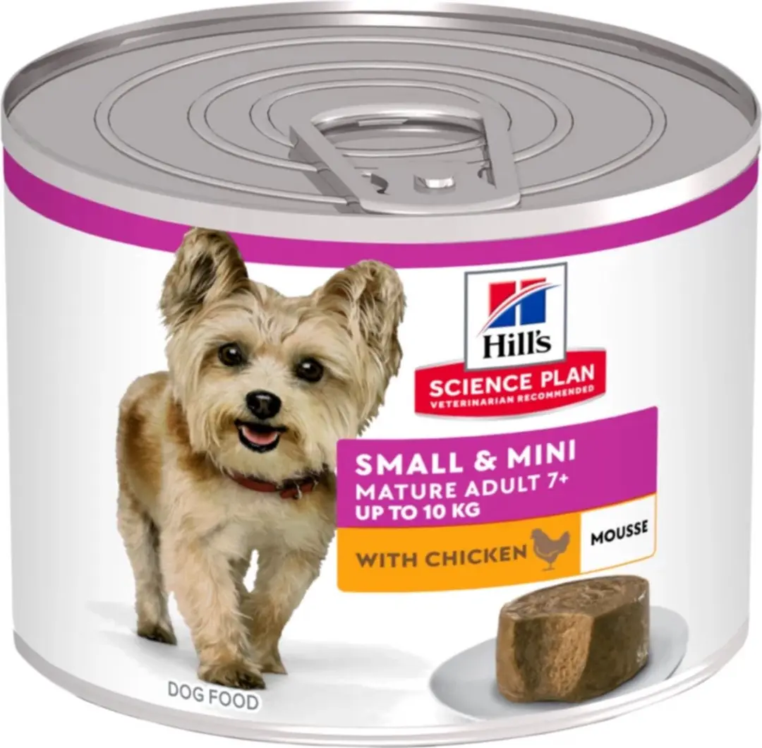 Hill's Science Plan 7+ Small & Mini met Kip, Mousse 200g