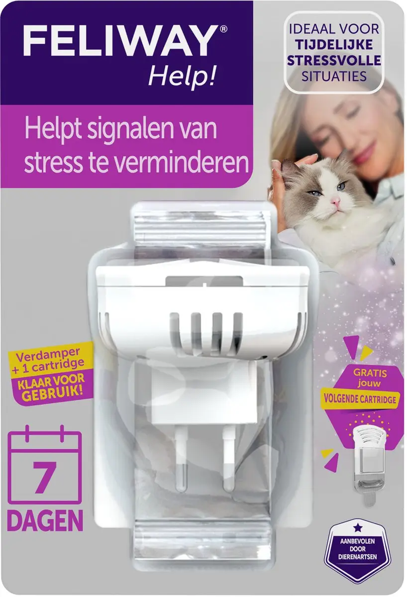 Feliway Help! Verdamper + Cartridge Kat