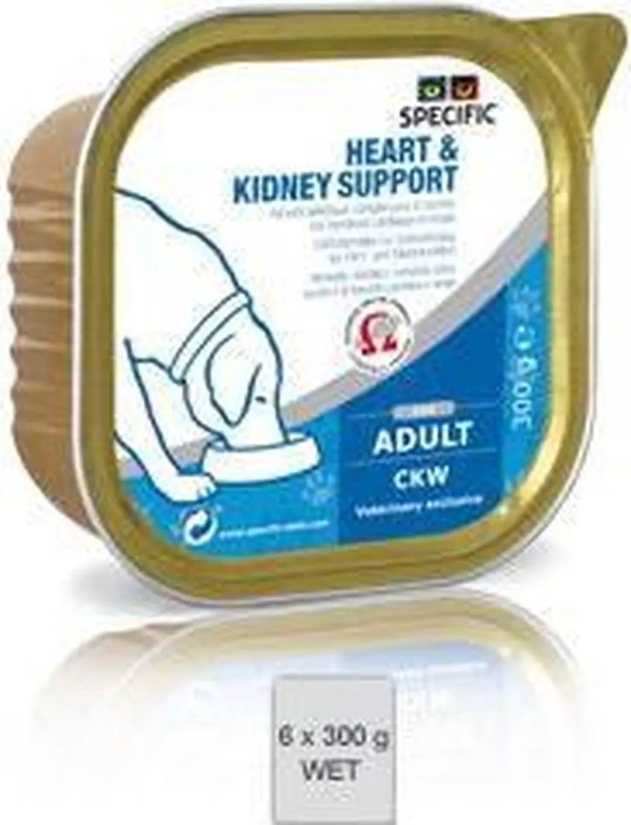 Specific Heart & Kidney Support CKW - 200g x 6