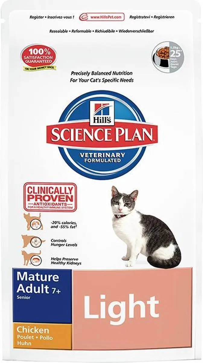 Hill's Science Plan Light Senior 7+