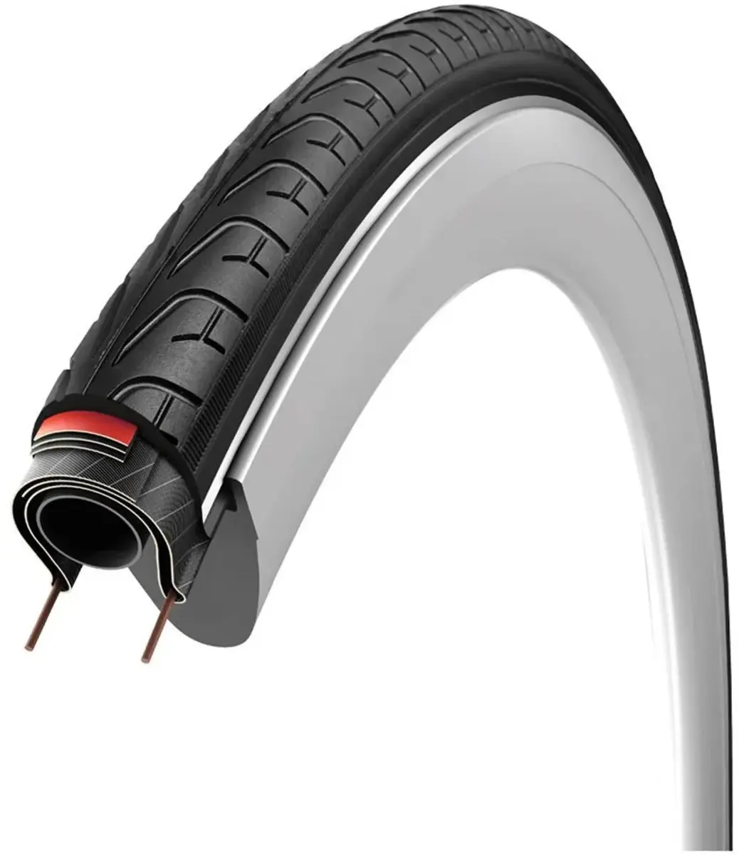Vittoria Randonneur Reflective 700x28 Racefietsband - Zwart - afbeelding 2 van 2