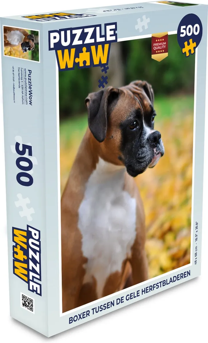 PuzzleWow Legpuzzel 500 Stuks - Multicolor