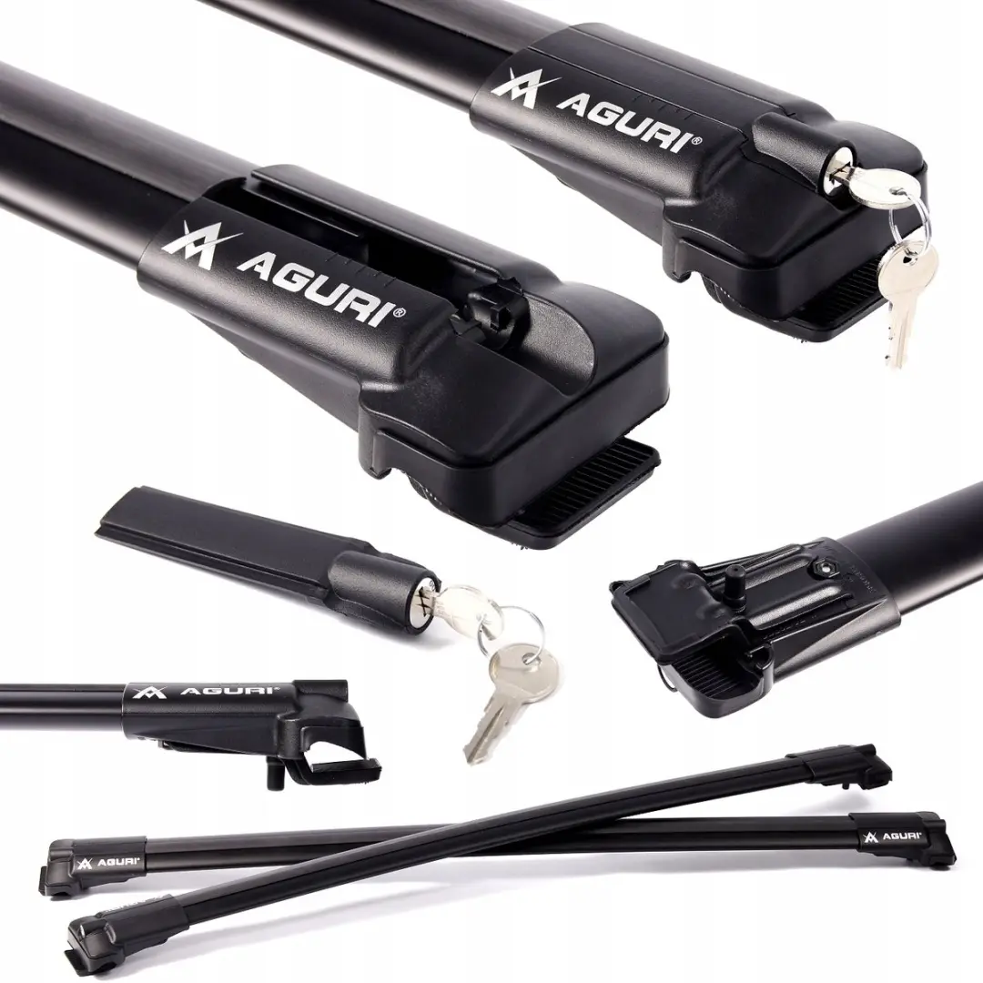 Aguri Prestige II P5 Dakdrager Aluminium Zwart