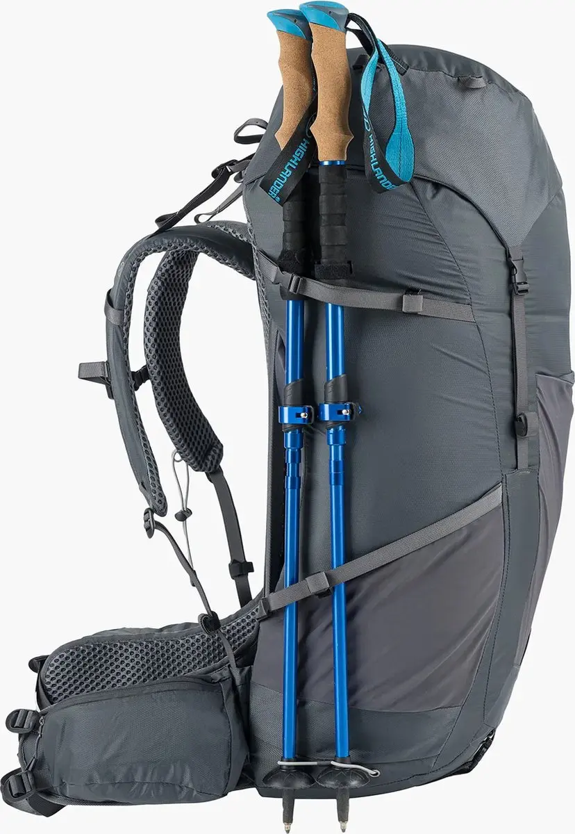 Highlander New Ben Nevis Trekkingrugzak 52L - Grijs - afbeelding 2 van 6