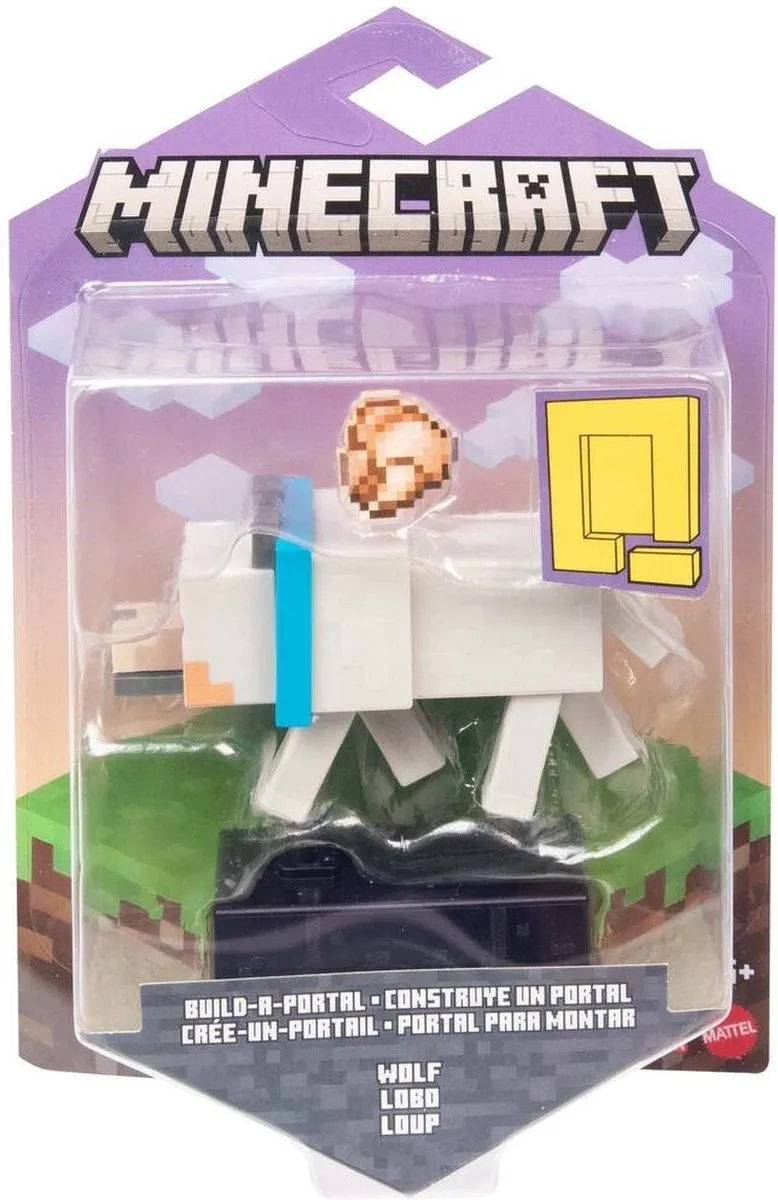 Minecraft Wolf Figuur