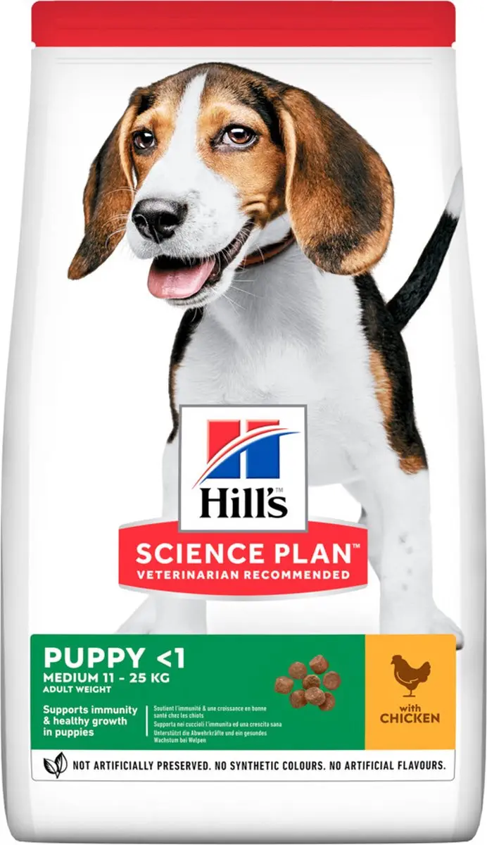 Hill's Science Plan Puppy Medium Kip 2,5kg