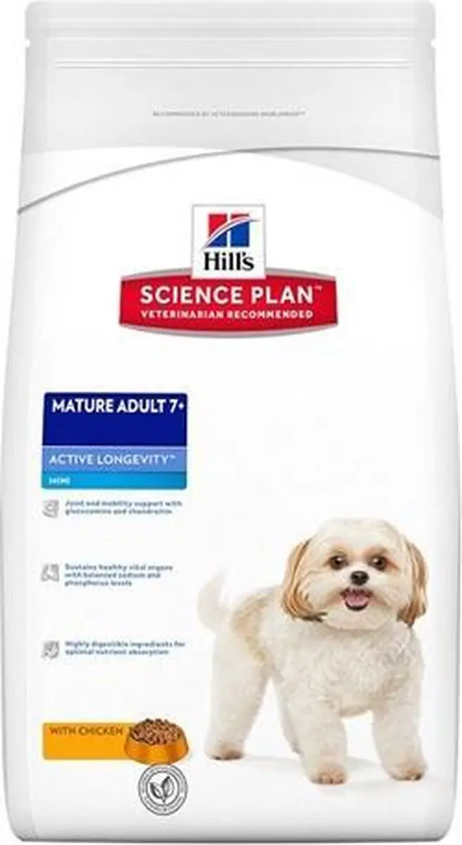 Hill'S Science Plan Canine Hondenvoer Mature Adult Active Longevity Mini