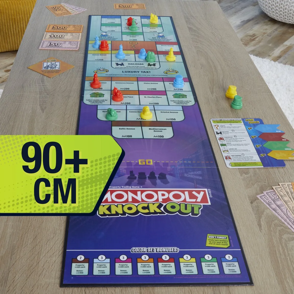 Monopoly Knockout Bordspel Belgische Editie - 2-8 Spelers