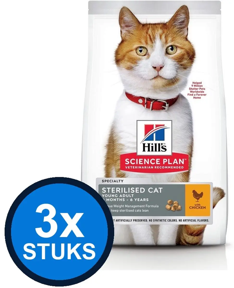 3x Hill's