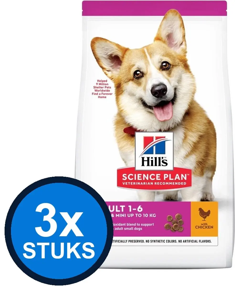 3x Hill's