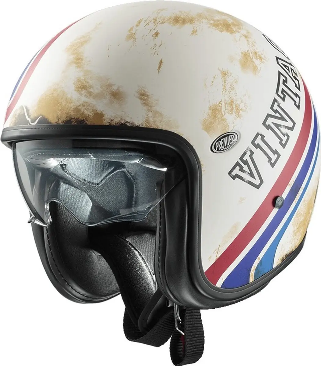 Premier Motorrad Jethelm Vintage BTR 12 BM-M