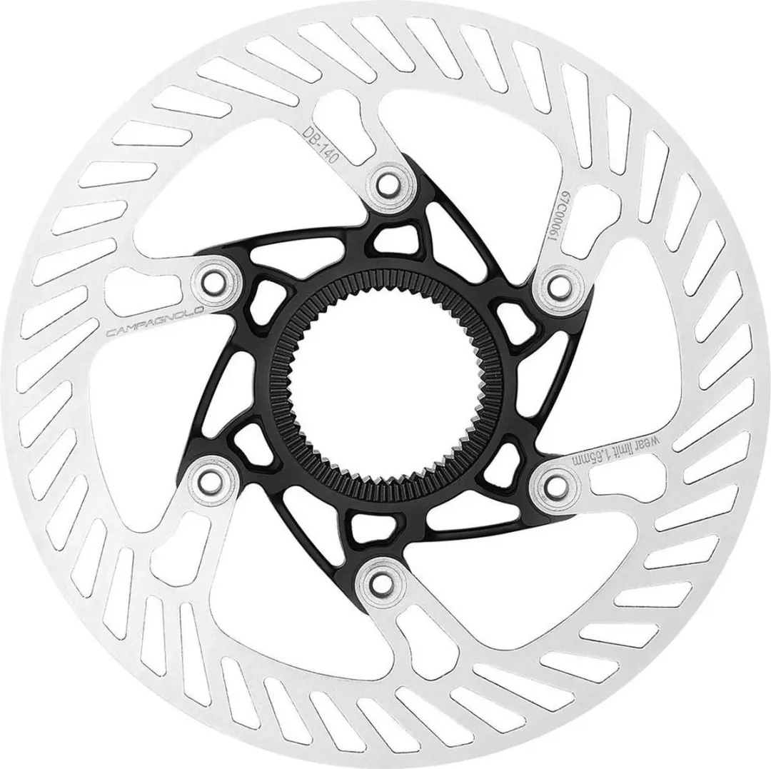 Campagnolo C3 140mm Centerlock Remschijf - Zilver - afbeelding 2 van 4